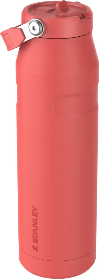 IceFlow Flip Straw Flasche 1.06l hot coral