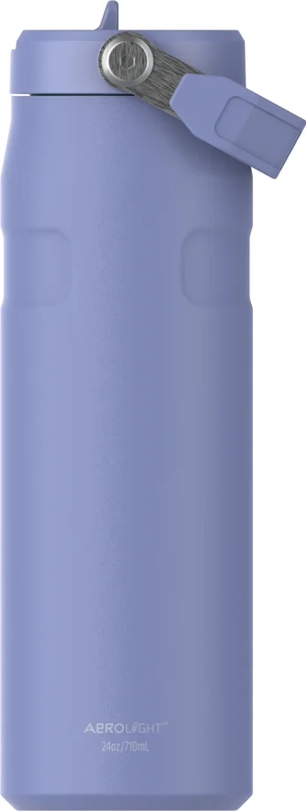 IceFlow Flip Straw Flasche 0.7l hydrangea