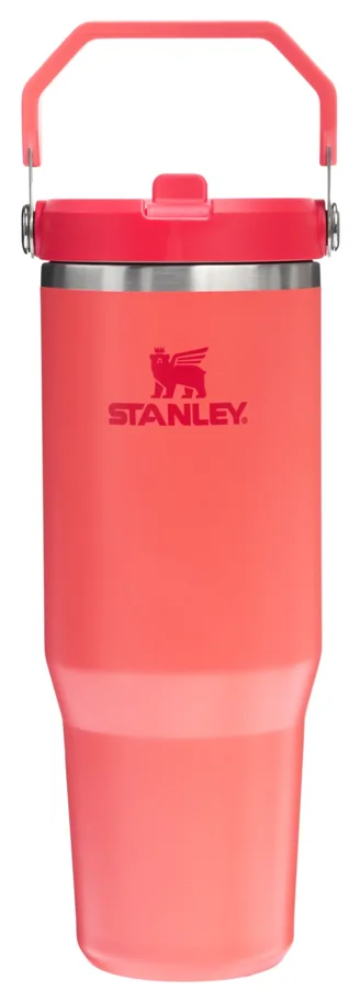 IceFlow Flip Straw Becher 0.89l hot coral