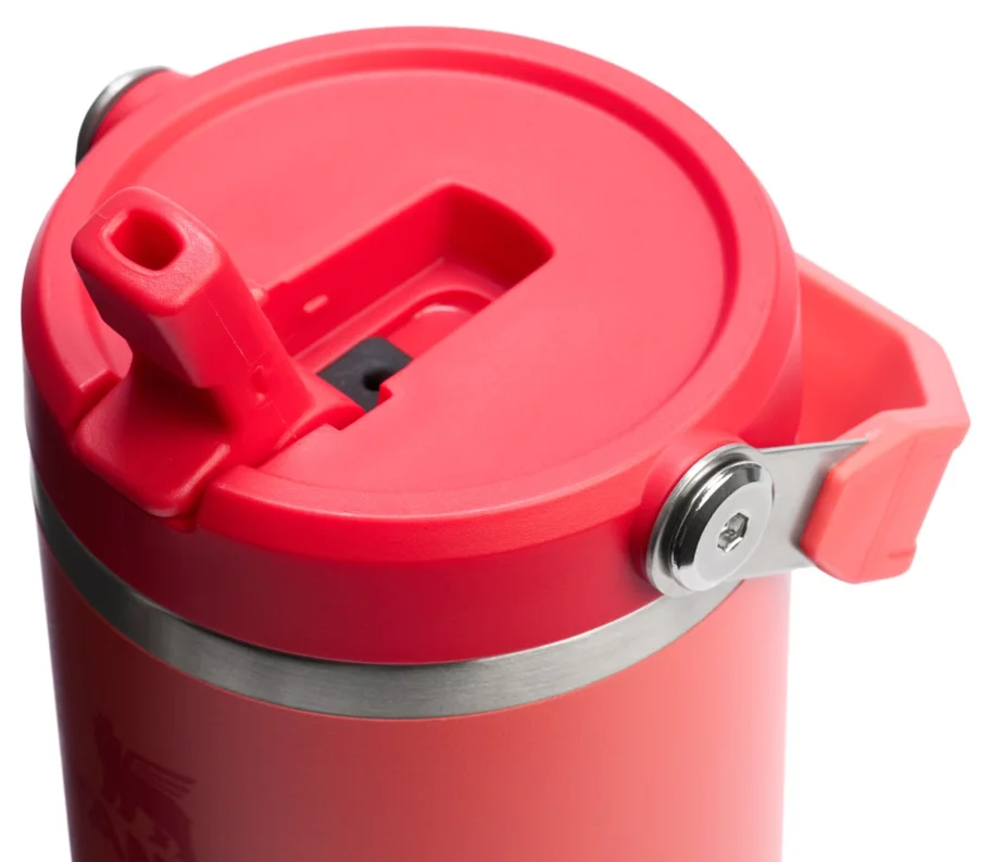 IceFlow Flip Straw Becher 0.89l hot coral