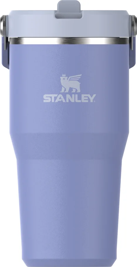 IceFlow Flip Straw Becher 0.6l hydrangea