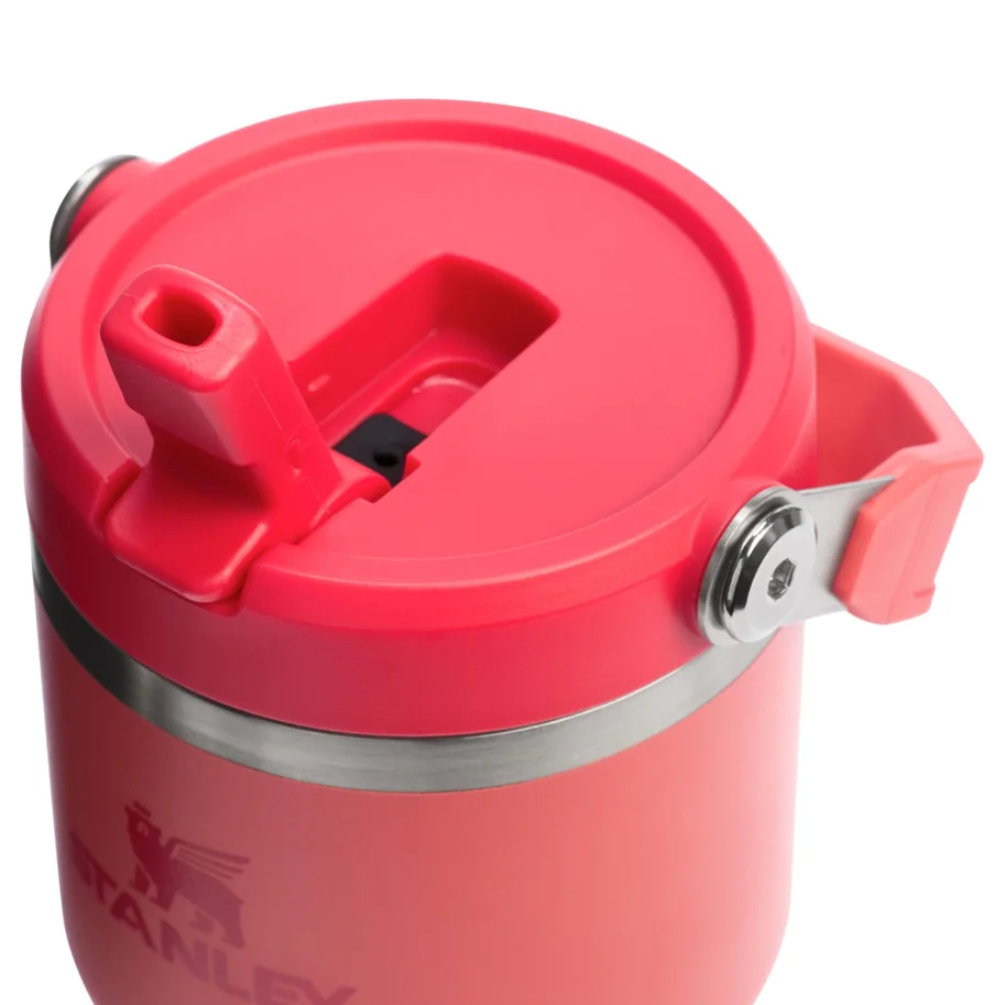 IceFlow Flip Straw Becher 0.6l hot coral