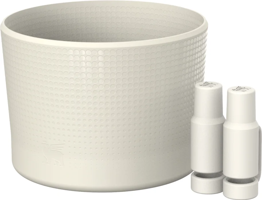 Quencher Antirutsch & Strohhalmabdeckung 0.6-0.89l cream