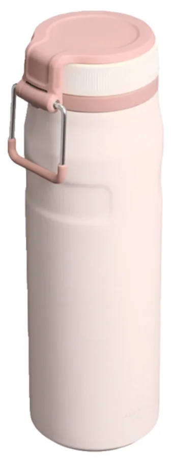 IceFlow Twist Flip Flasche 0.7l rose quartz