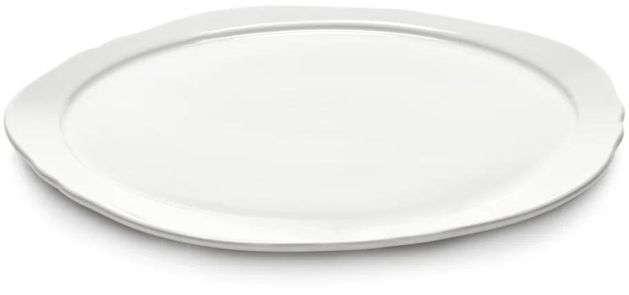Silhouette Teller flach D30.2cm H1.2cm weiss Porzellan