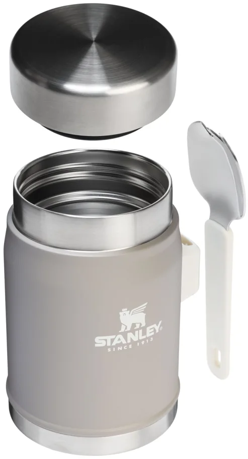 Legendary Food Jar + Spork 0.4l ash 2.0