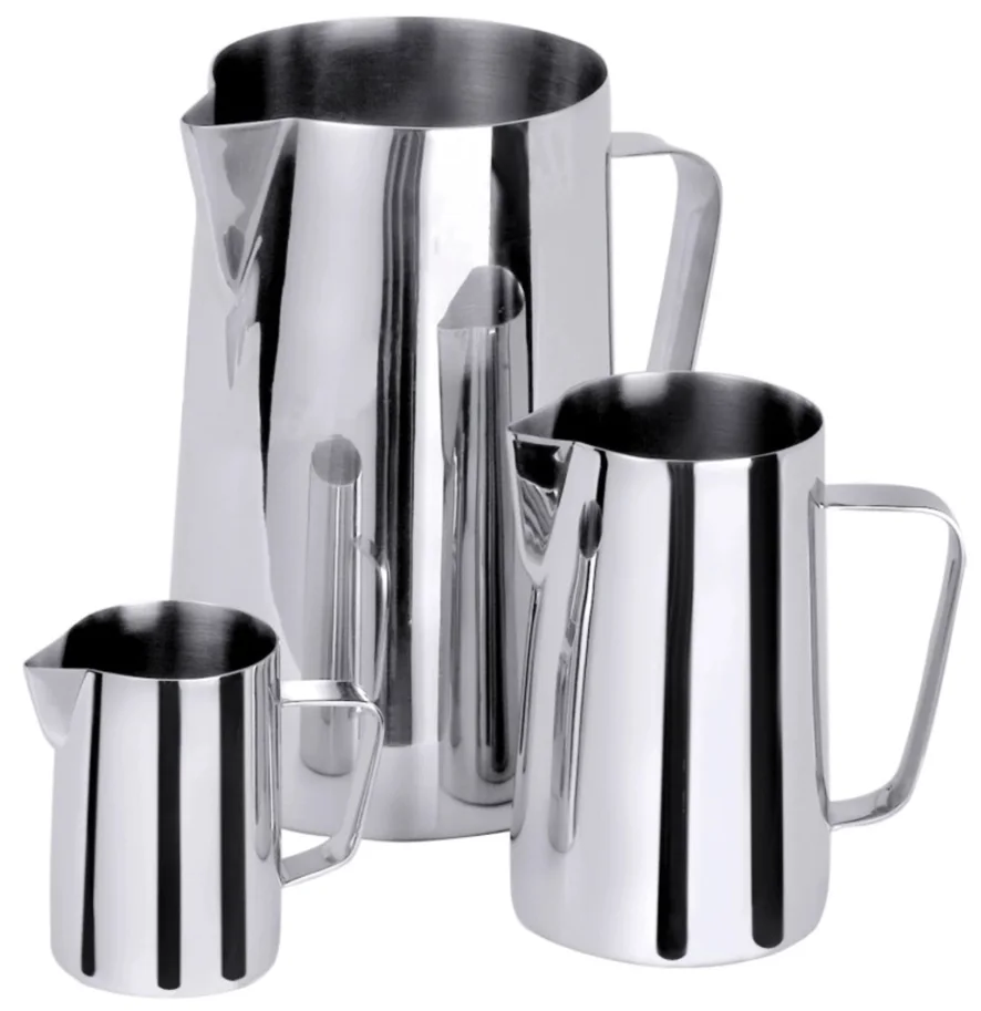 Milch u. Wasserkanne 18/10, 23cm, 3l