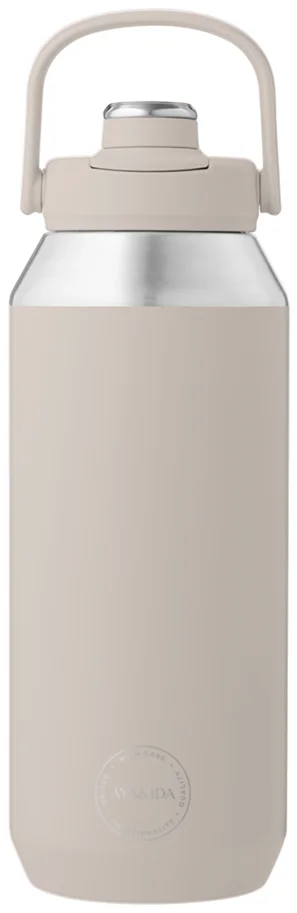 Sports Bottle 950ml Cream Beige