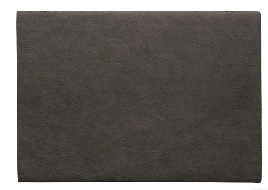 PU Tischset Veganleder 33x46cm mushroom