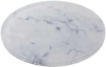 IBR Tablett rund D21cm für Etagere XL Nacryl weiss marmoropt