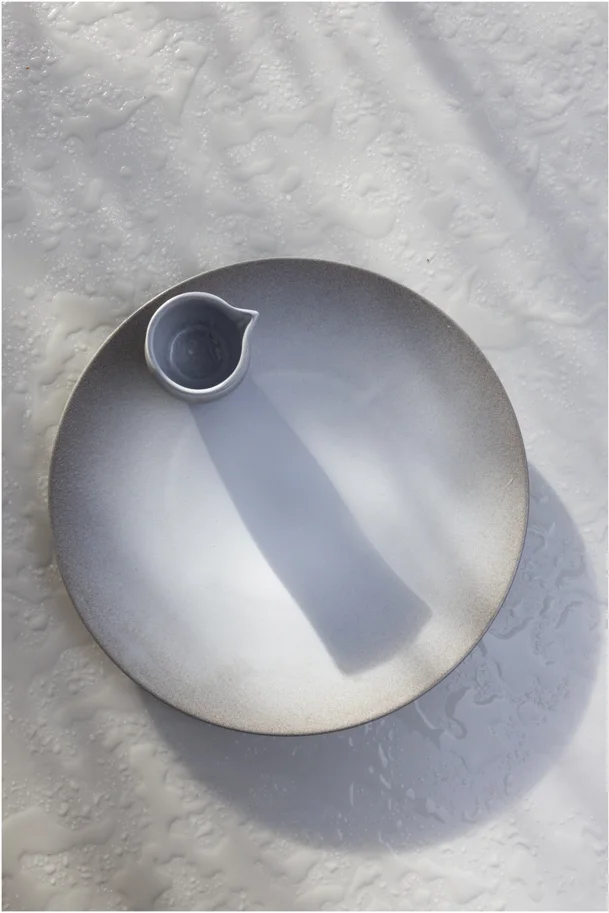 NO.W 2 Teller flach D28cm H3.3cm weiss kumulus