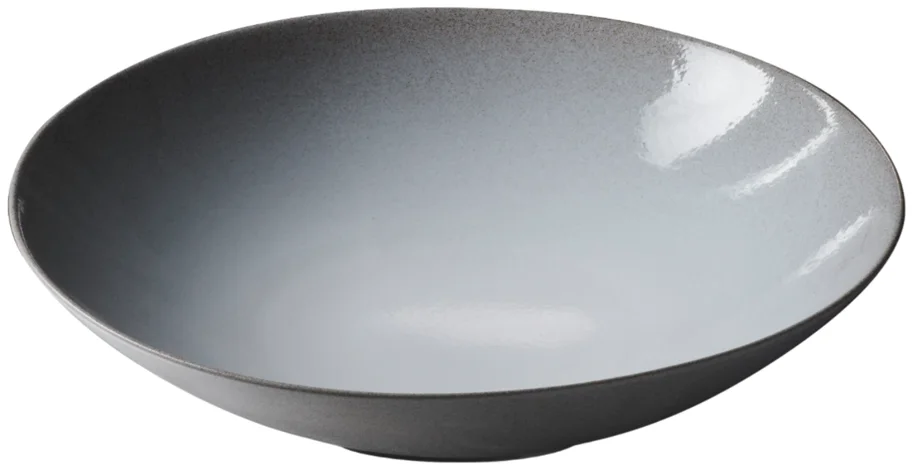 NO.W 2 Teller tief 1l D24cm H5.5cm weiss kumulus