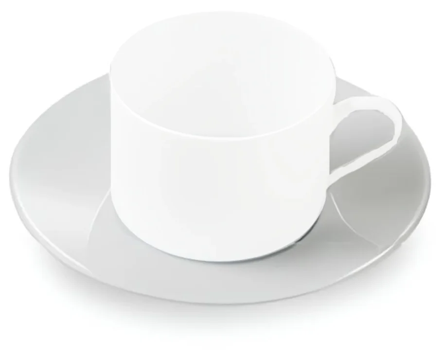 Page Blanche Tee Untertasse D15.5cm H2cm weiss