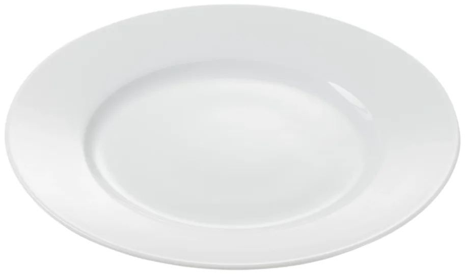 Page Blanche Teller flach D22.5cm H2.5cm weiss
