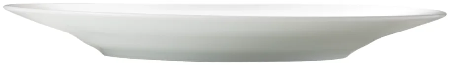 Page Blachen Teller flach D27.5cm H3cm weiss