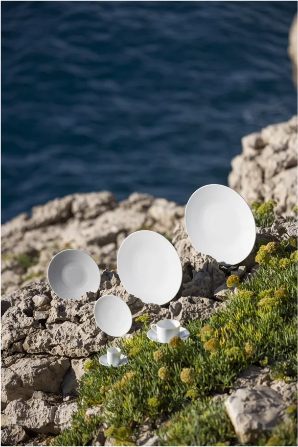 Page Blanche Teller flach D27.5cm H2cm weiss