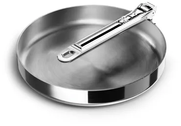 Space Steel Bratpfanne D24cm Edelstahl mit Klappgriff