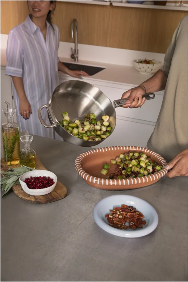 Space Steel Stielkasserolle D28cm Edelstahl Klappgriff