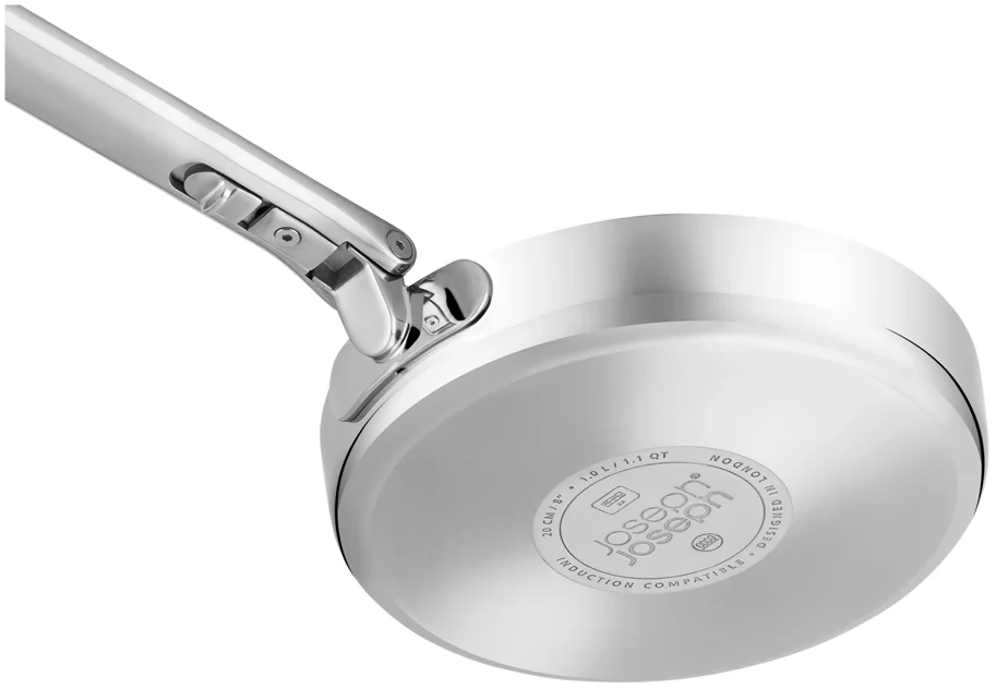 6er Set Space Steel Pfannenset Klappgr. 15+19+20+24+28+25cm