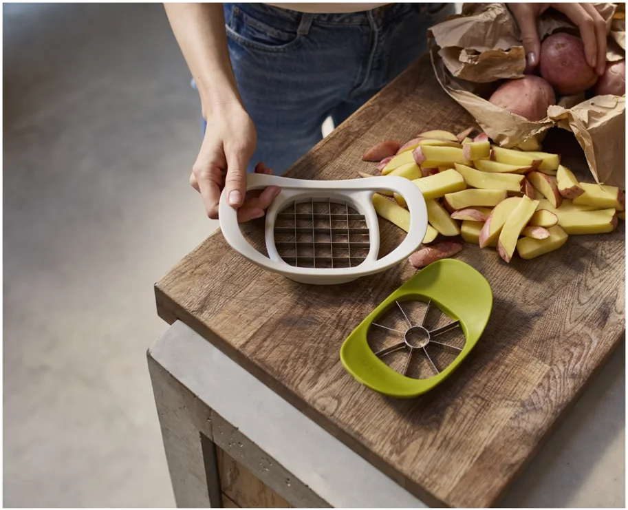 Nest Press 2-in-1 Apfel und Kartoffelschneider