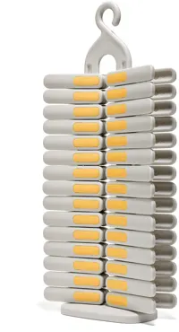 30er Set PegStore Wäscheklammern mit Halterung