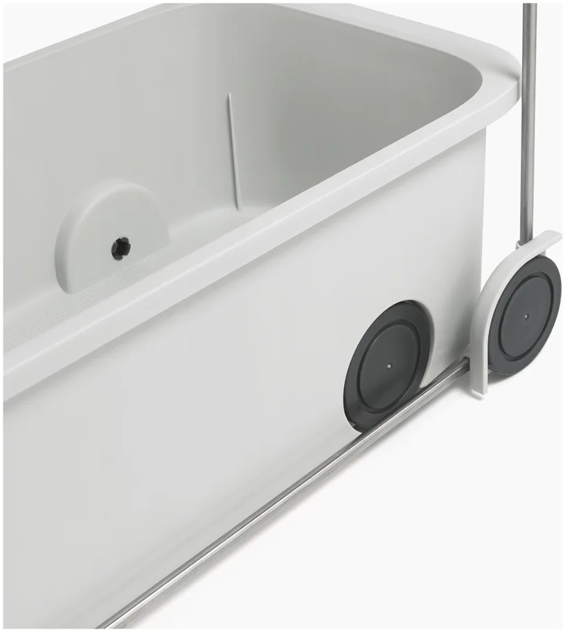 CupboardStore Putzschrank ausziehbar aus recycl. Kunststoff
