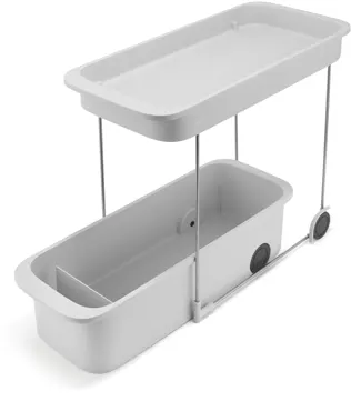 CupboardStore Putzschrank ausziehbar aus recycl. Kunststoff