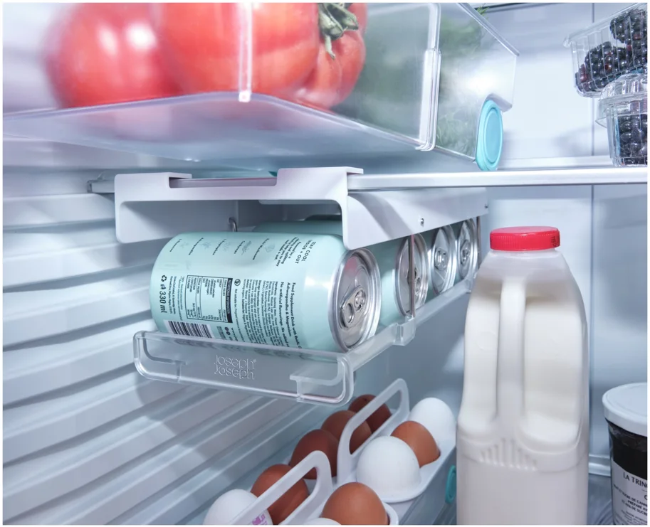 FridgeStore Kühlschrank-Unterregal Dosenhalter