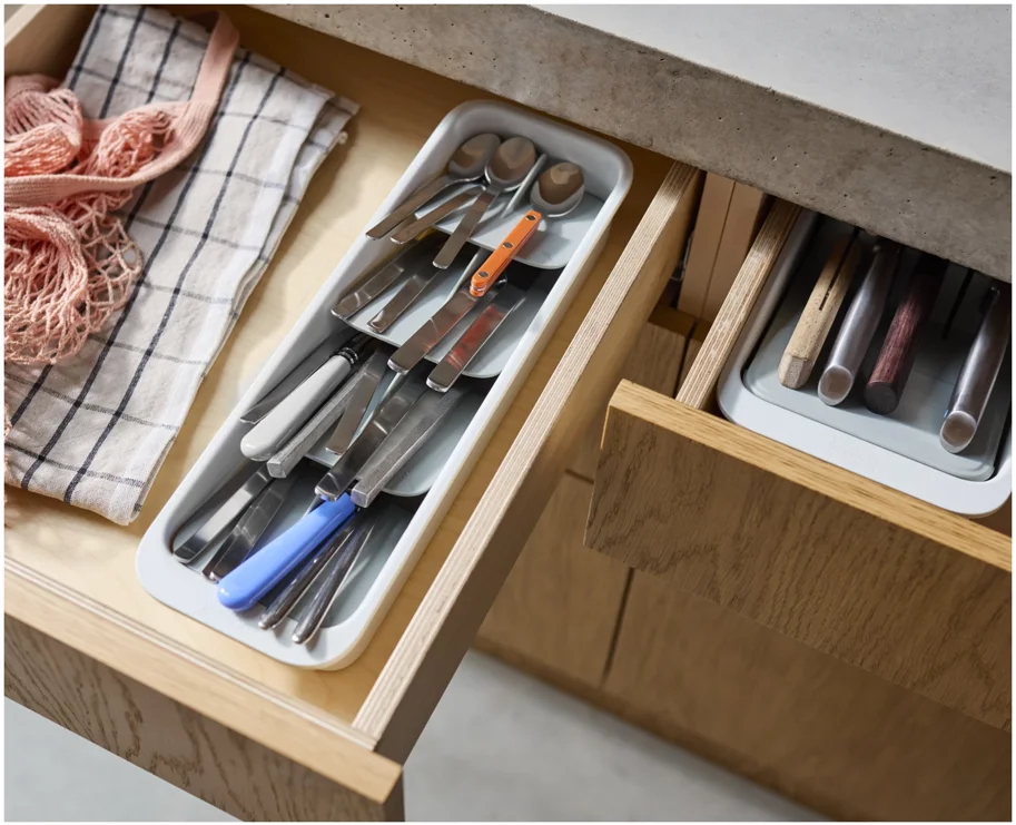 DrawerStore Besteckkasten kompakt aus recycl. Kunststoff