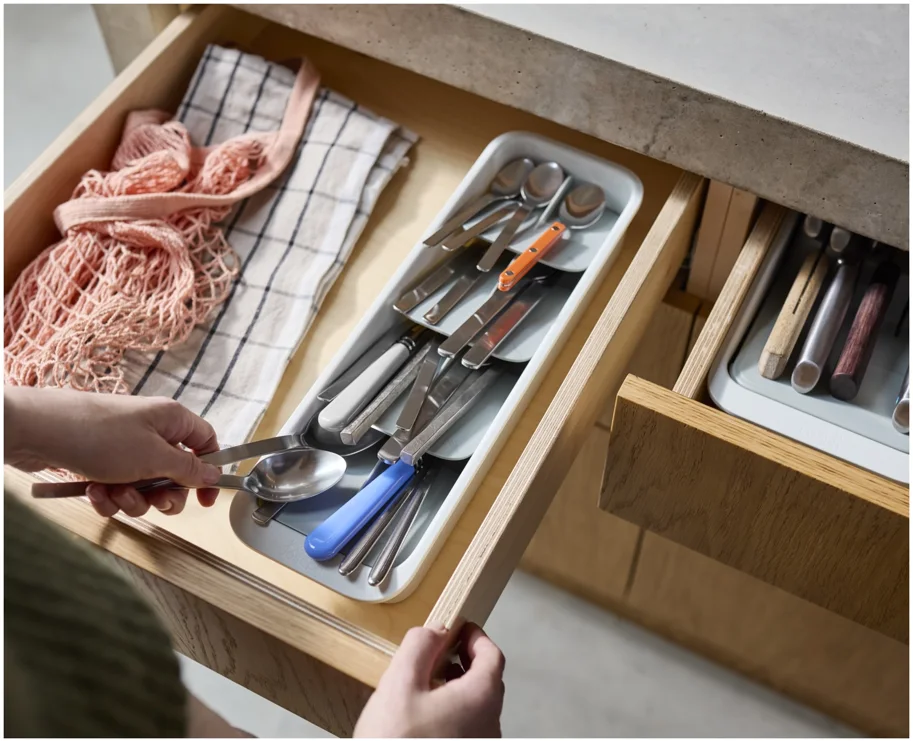 DrawerStore Besteckkasten kompakt aus recycl. Kunststoff