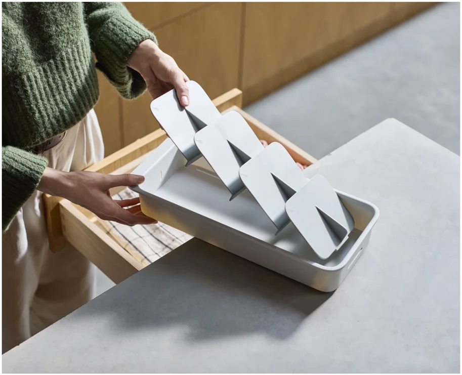 DrawerStore Besteckkasten gross aus recycl. Kunststoff