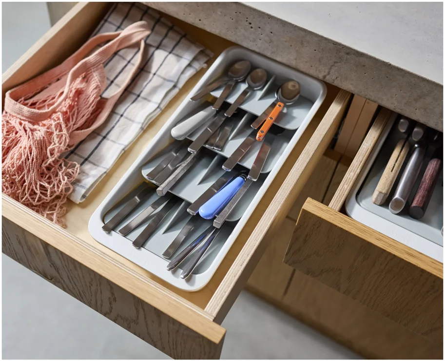 DrawerStore Besteckkasten gross aus recycl. Kunststoff