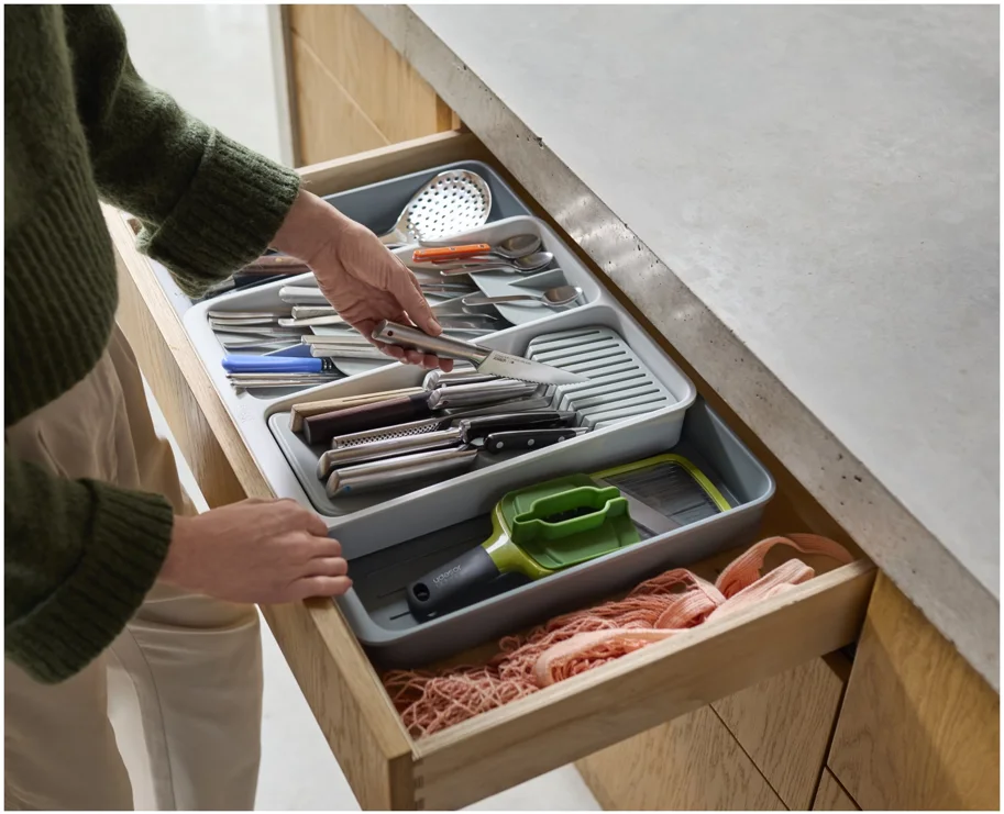 DrawerStore Besteckkasten erweiterbar aus recycl. Kunststoff