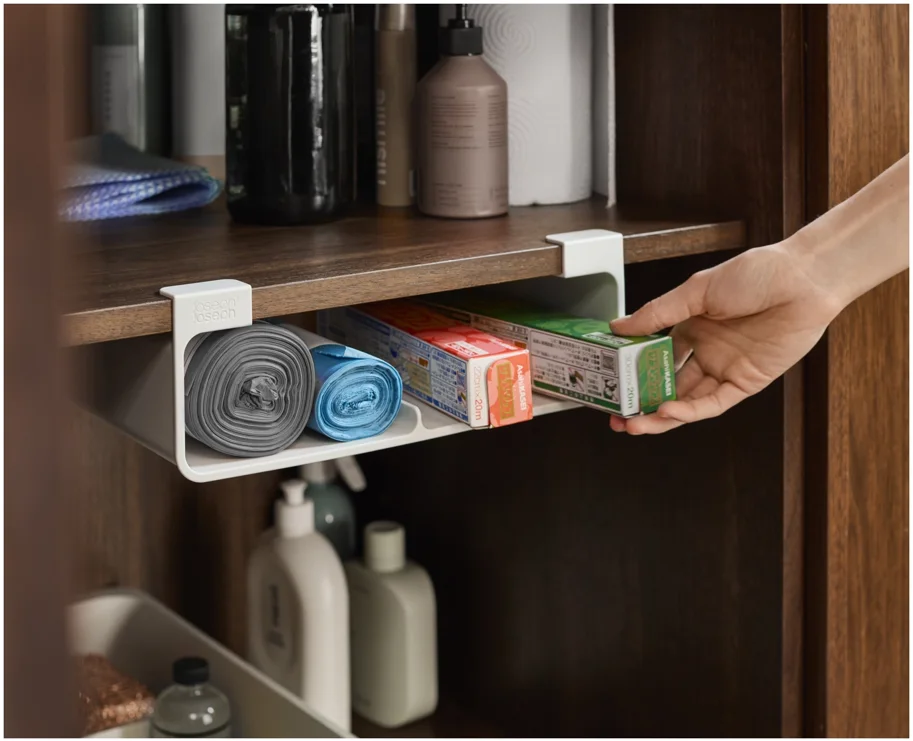 CupboardStore Küchenorganizer L für Beutel recycl. Kunstst.