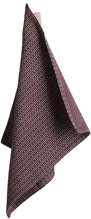 Spültuch 30x35cm maroon stone Biobaumwolle