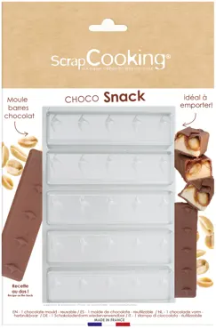 Giessform halbart für Schokolade Schoko Snack