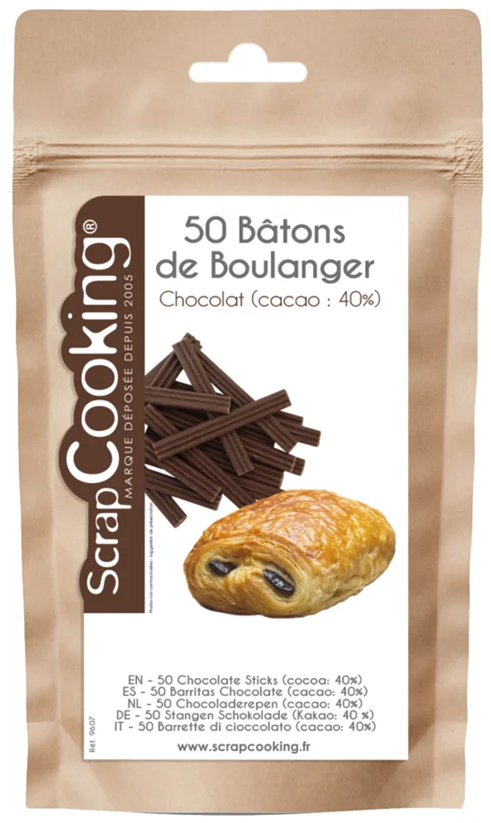 50er Set Schockoladensticks 134g