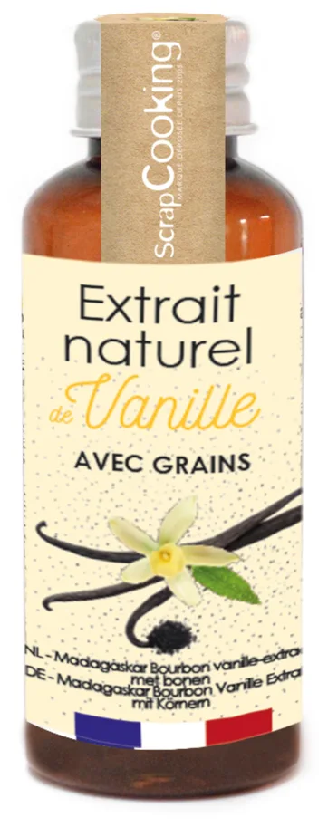 Natürliches Aroma madagascar Bourbon Vanille mit Samen 40ml