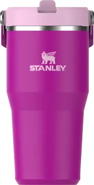 IceFlow Flip Straw Becher 0.6l violet blossom