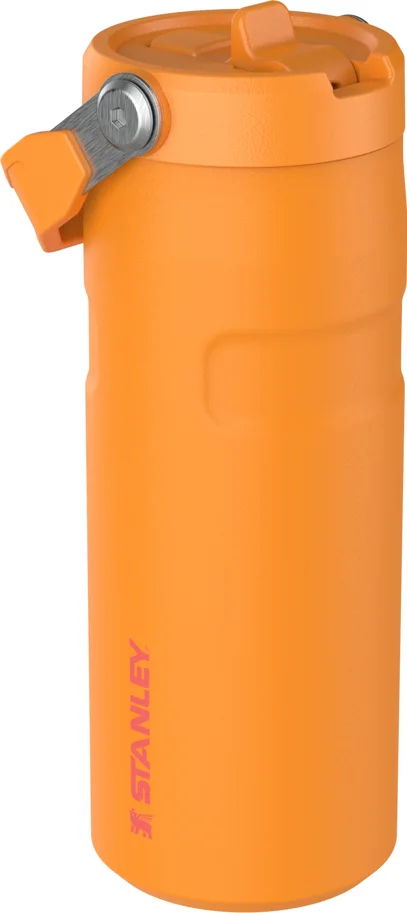 IceFlow Flip Straw Flasche 0.47l goldenrod coral