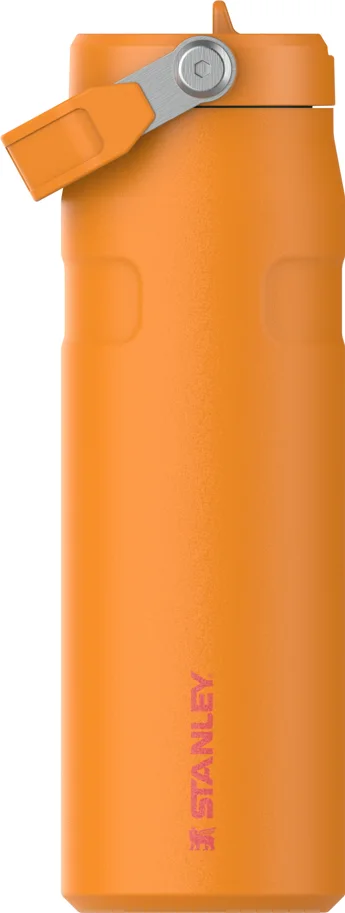 IceFlow Flip Straw Flasche 0.7l goldenrod coral
