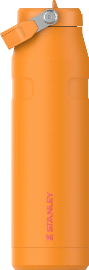 IceFlow Flip Straw Flasche 1.06l goldenrod coral