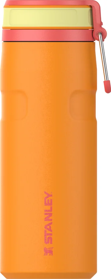 IceFlow Twist Flip Flasche 0.47l goldenrod coral