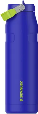 IceFlow Flip Straw Flasche 1.06l cobalt chartreuse