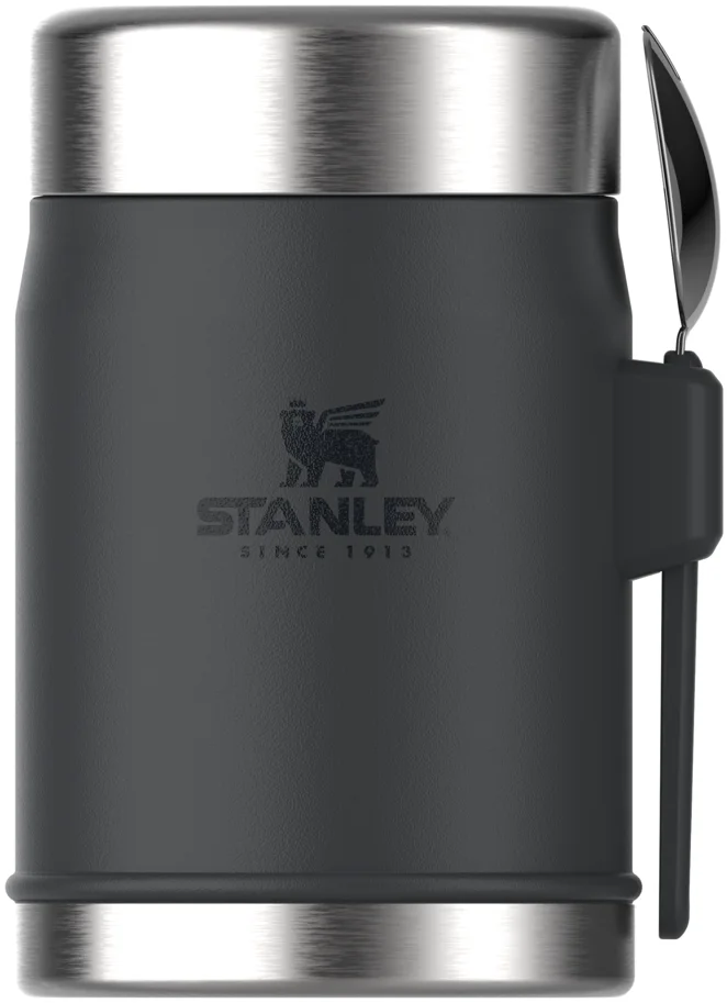 Legendary Food Jar + Spork 0.4l black 2.0