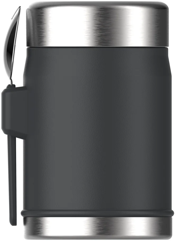 Legendary Food Jar + Spork 0.4l black 2.0