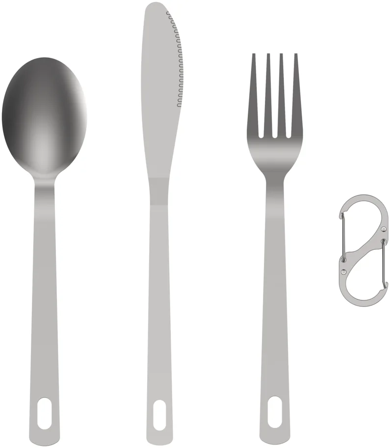 Wildfare Pro Besteckset Stainless Steel