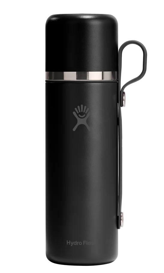Trinkflasche Hot Flask & Cup 828ml schwarz