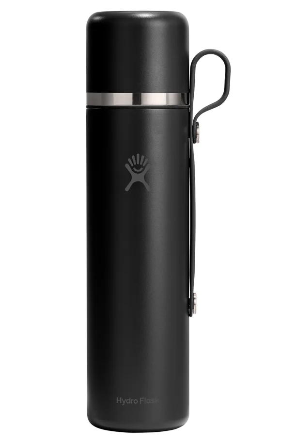Trinkflasche Hot Flask & Cup 1065ml schwarz
