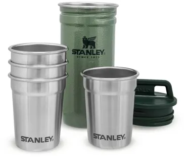 Pre-Party Shot Glas Set 0.059l hammertone green